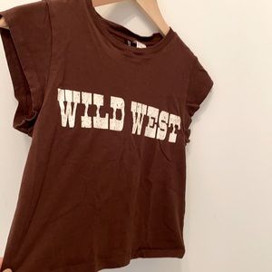 WILD WEST crop top 🐎